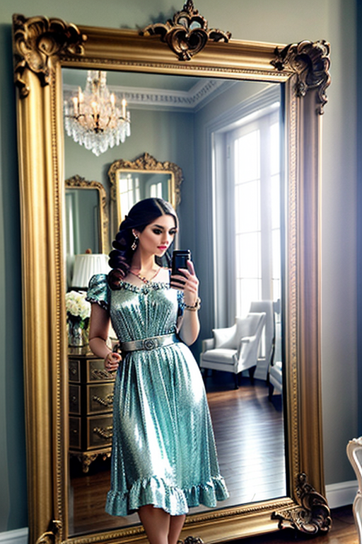 mirror selfie girl images